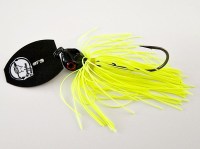 revolution Tackle Chatterbait Black Blade - Yellow Skirts